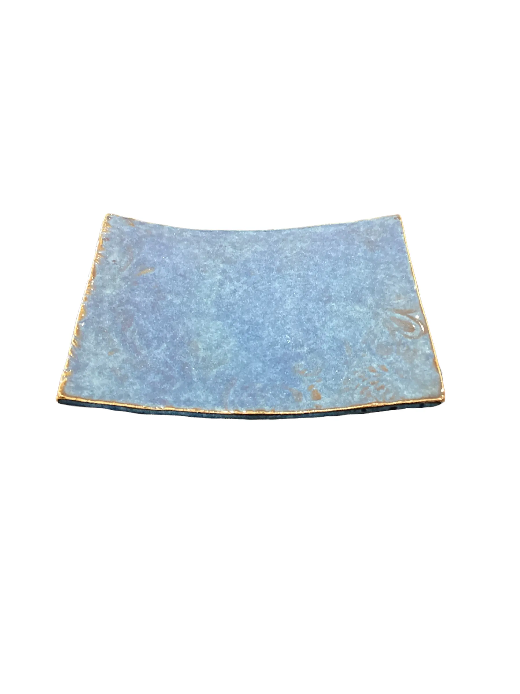 5" x 4" Rectangular Soap Dish with Feet
