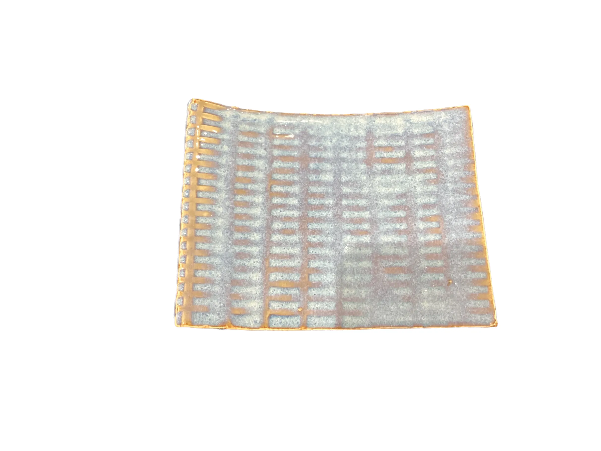 5" x 4" Rectangular Soap Dish with Feet