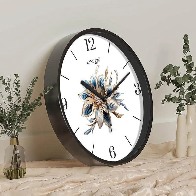 Alec Floral Wall Clock