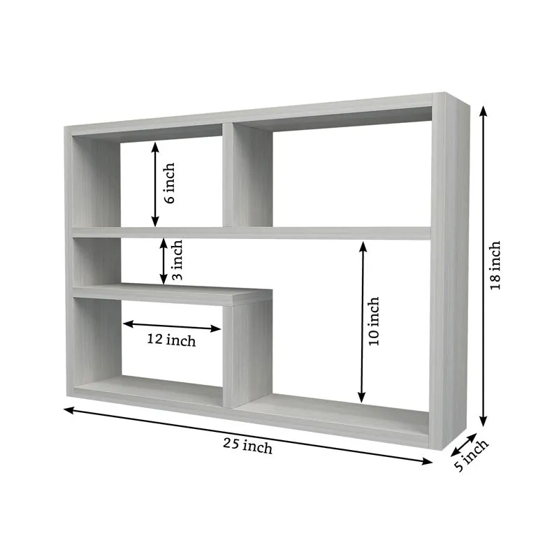 Amade Wall Shelf - White