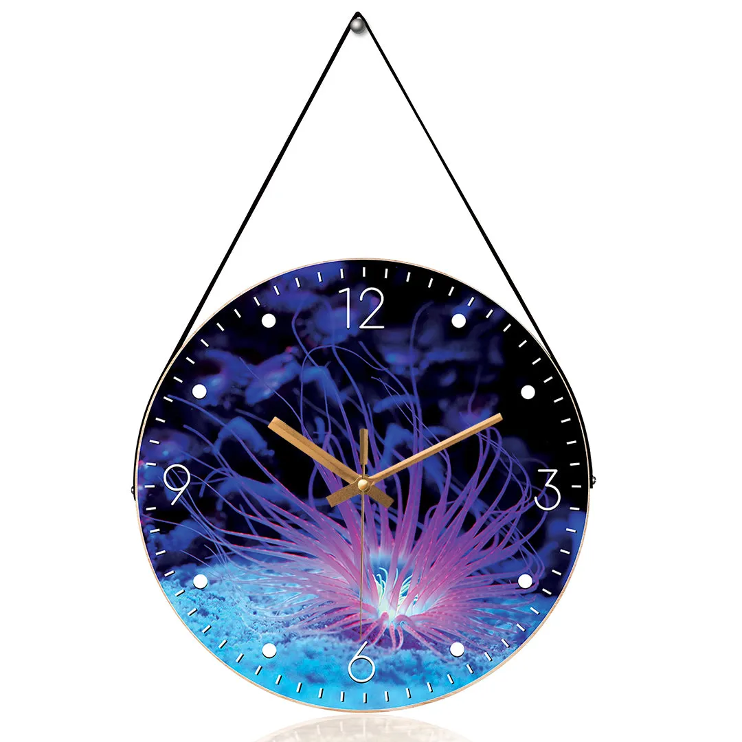 Aquarium fish wall clock