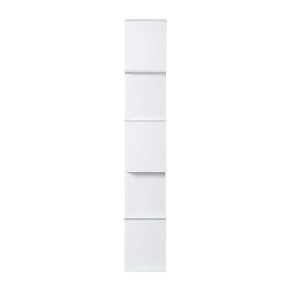 Artiss Bookshelf 5 Tiers - Rita White