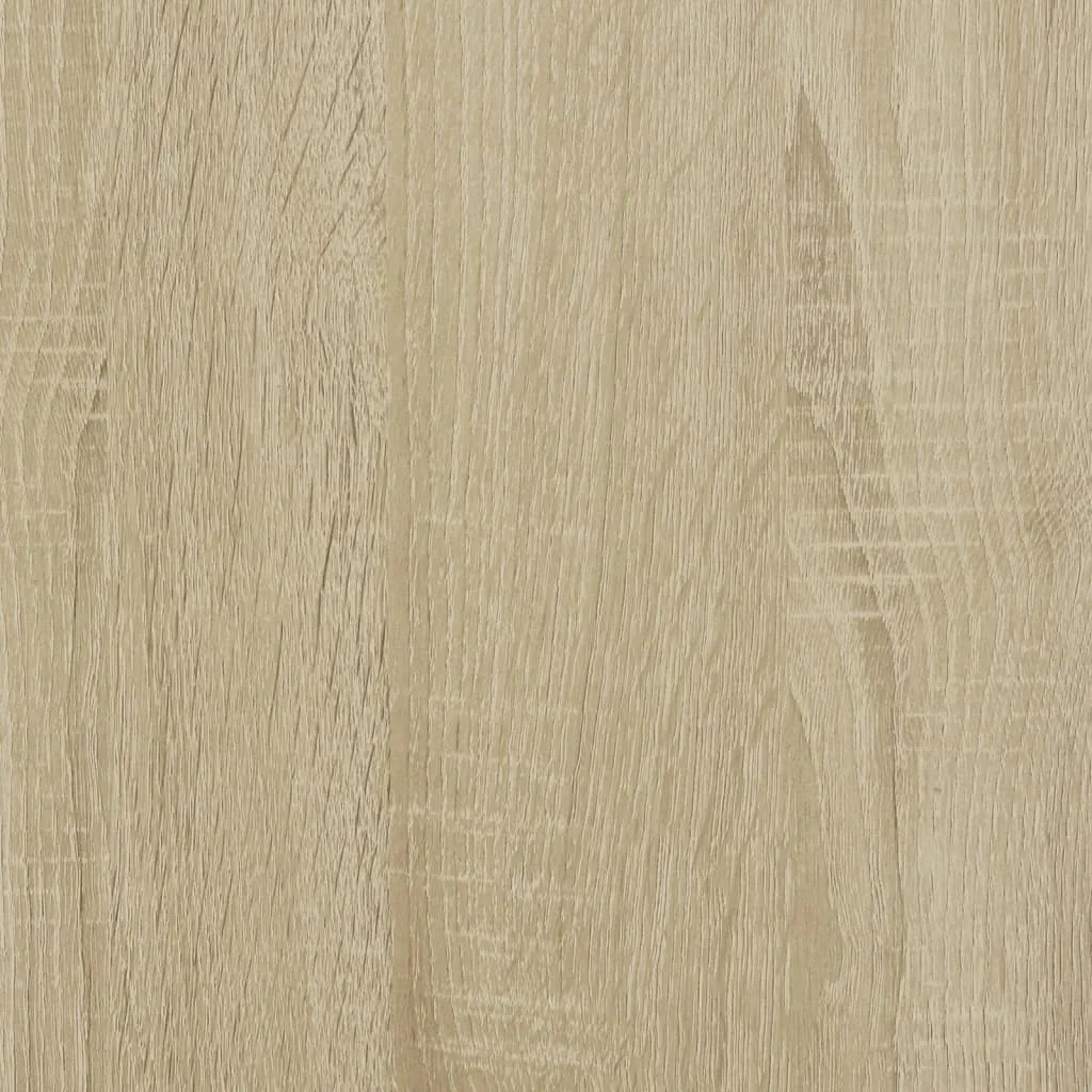 Bed Frame without Mattress Sonoma Oak 135x190 cm Double