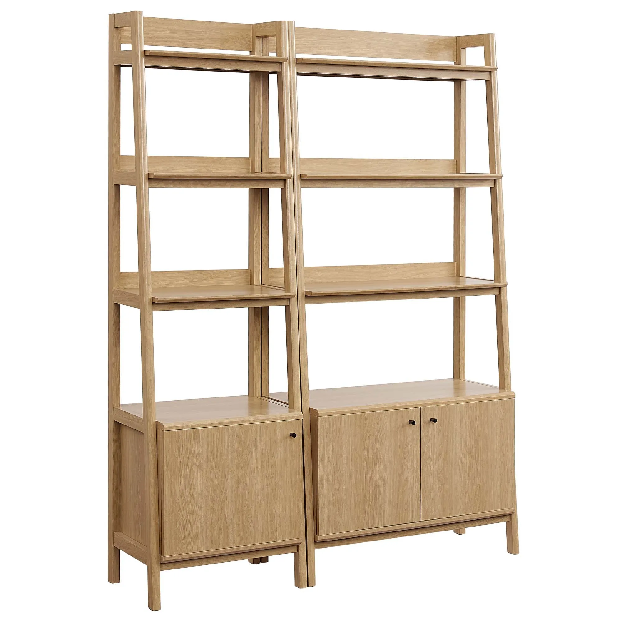 Bixby Wood Bookshelves - Set of 2 by Modway