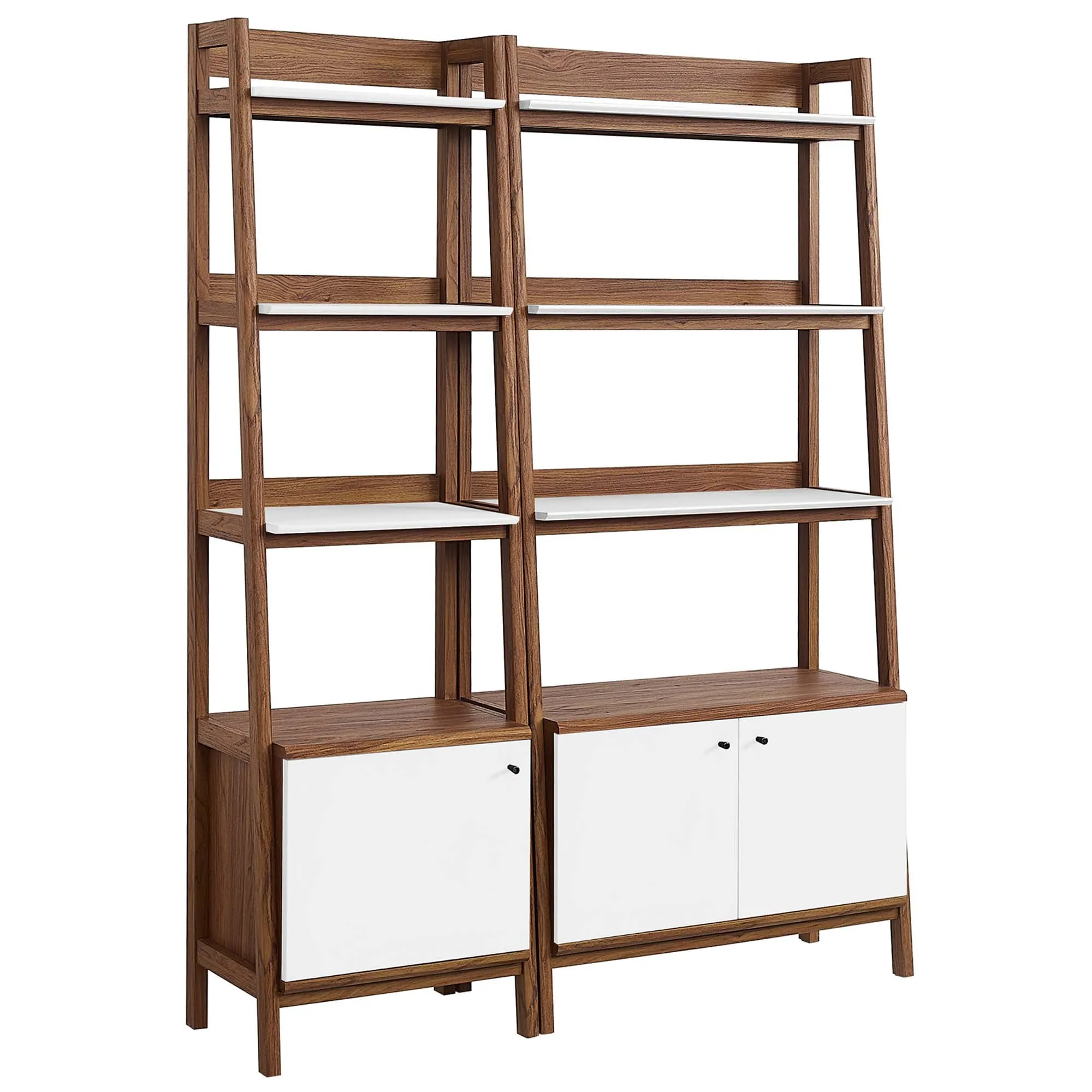 Bixby Wood Bookshelves - Set of 2 by Modway