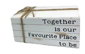 Book Stack - Together is our Favourite Place