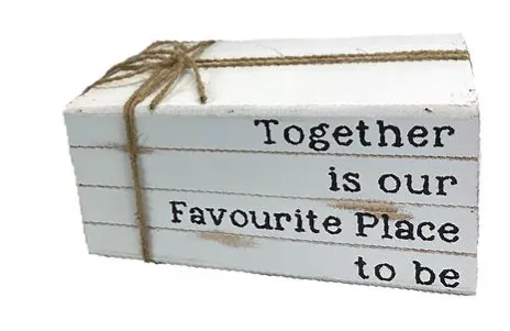 Book Stack - Together is our Favourite Place