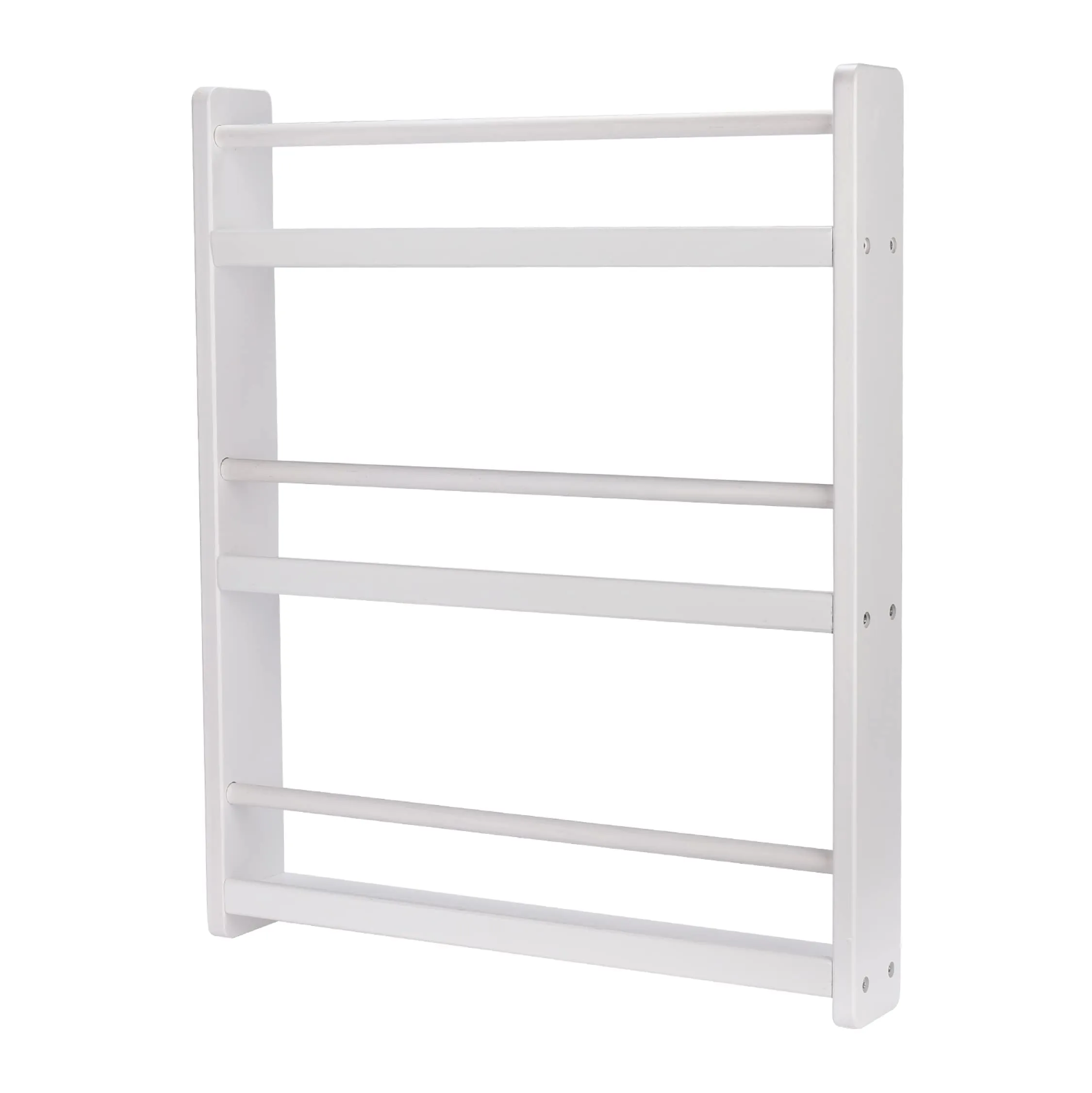 Bookshelf Organizer For Kids - White Bookshelf For Bedroom - 3 Tier