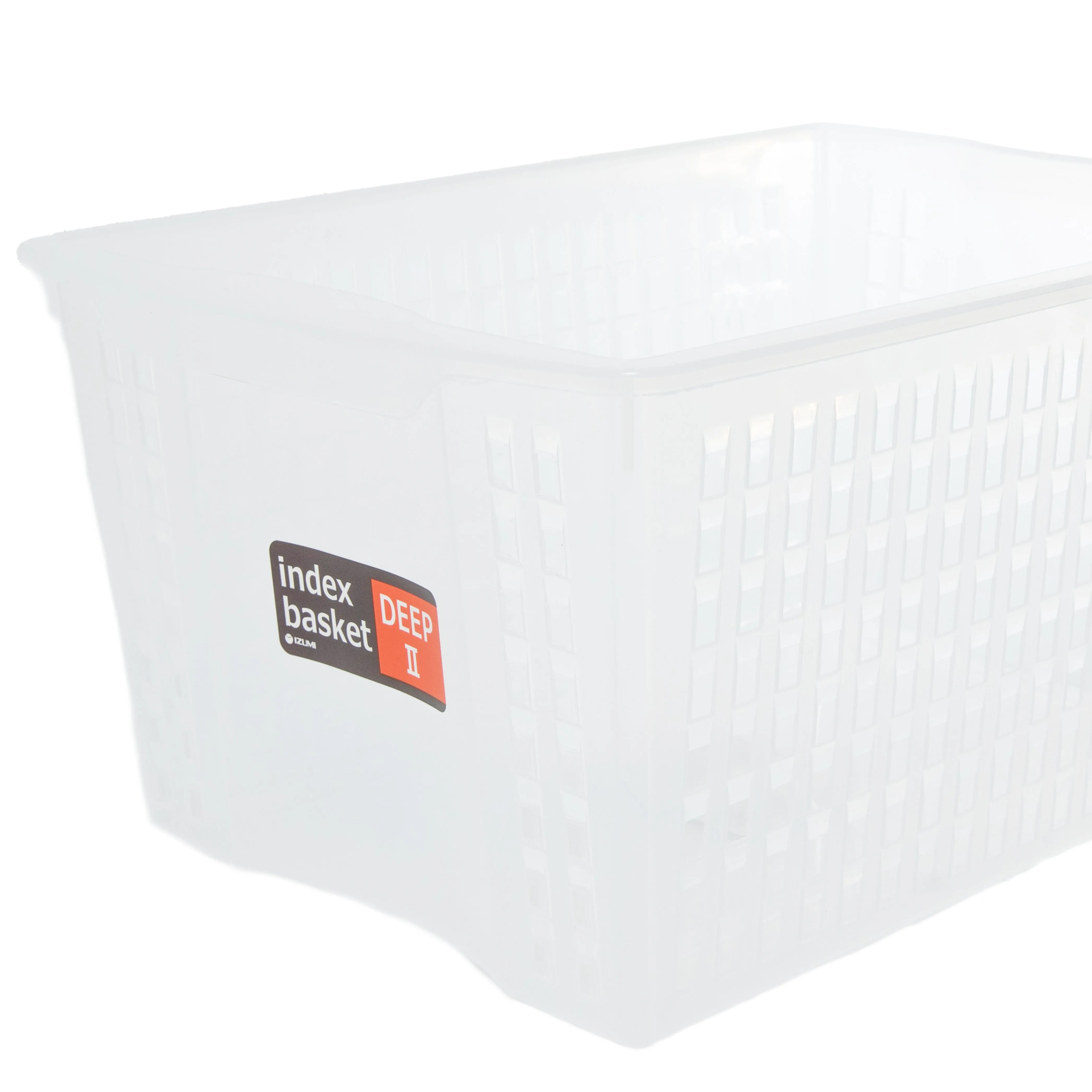 Clear Plastic Storage Basket
