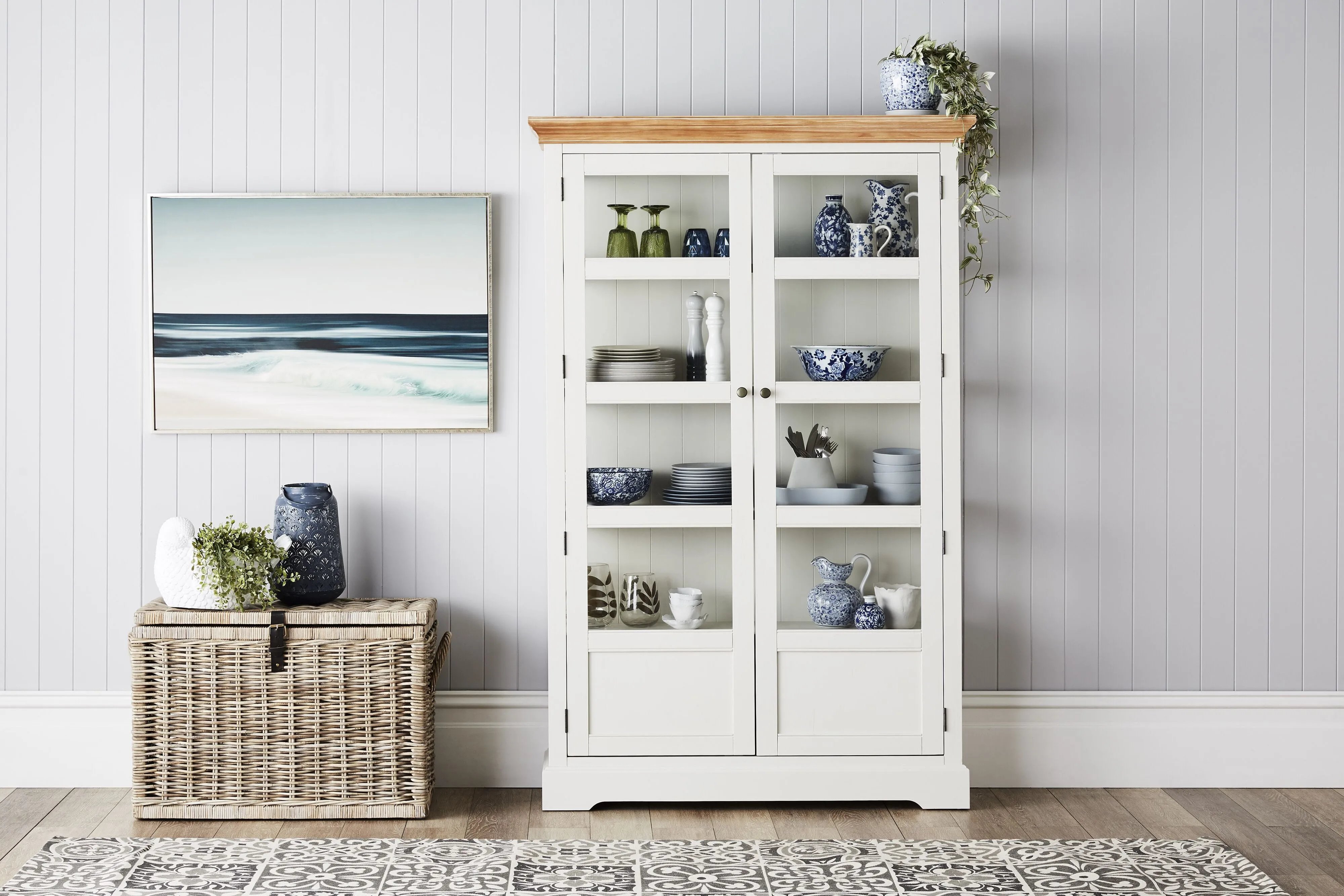 Clover Large 2 Door Display Cabinet 193 x 128