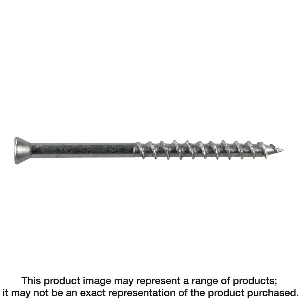 Deck-Drive DWP WOOD SS Screw - #7 x 2-1/4 in. T-15, Trim Head, Type 305 (1 lb.) (Pack of 10)
