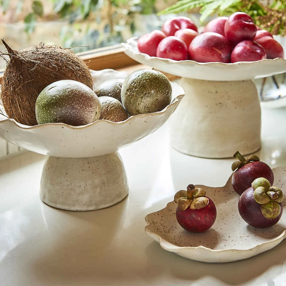 Ecology Inlet Footed Bowl 27cm x 14cm