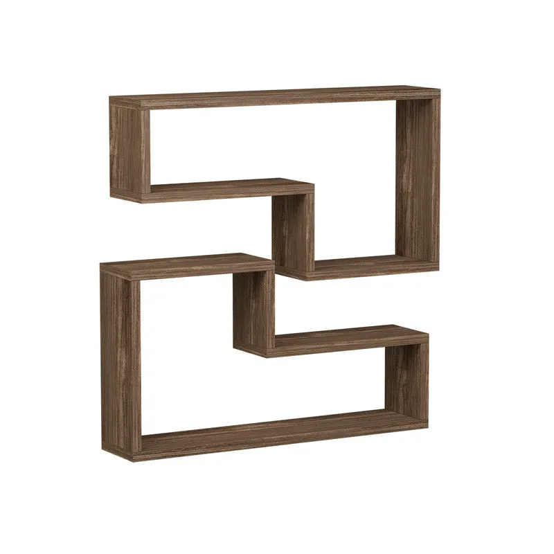 Emyona Wall Shelf - Brown