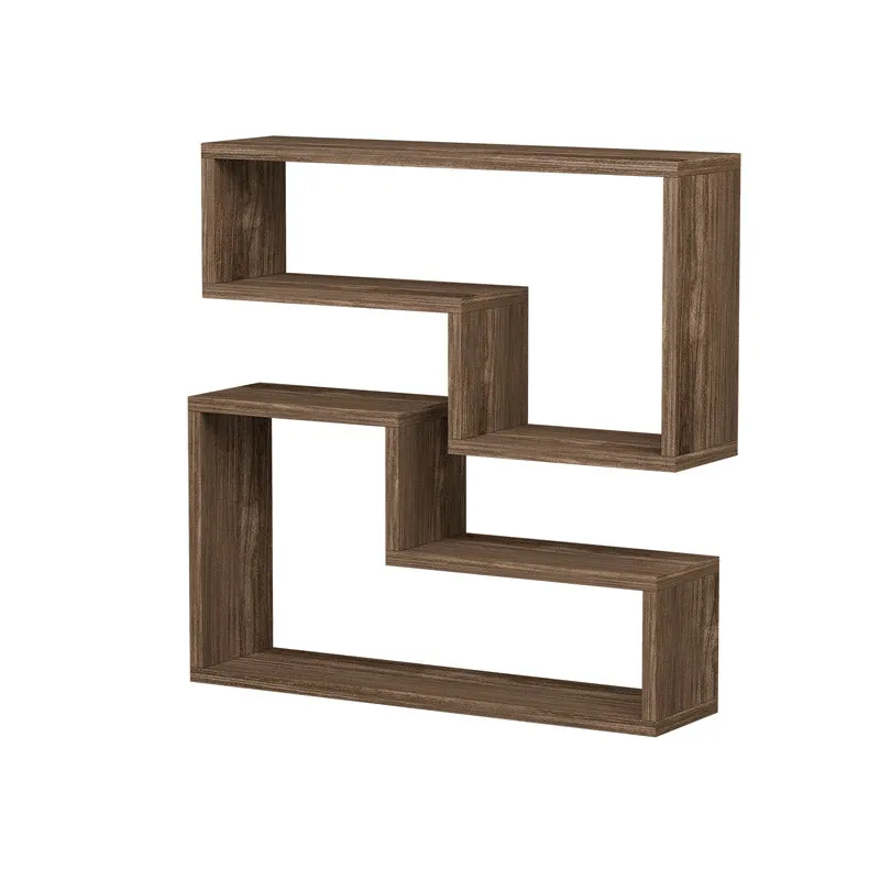 Emyona Wall Shelf - Brown