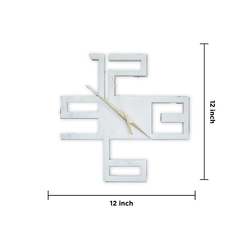 Enchanto Marble Wall Clock