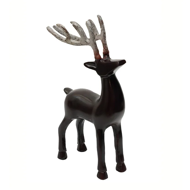 Estrella North Pole Deer Showpiece