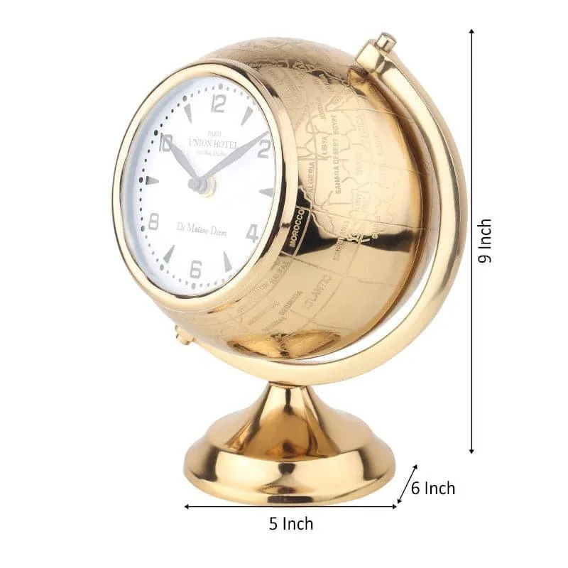 Globish Table Clock