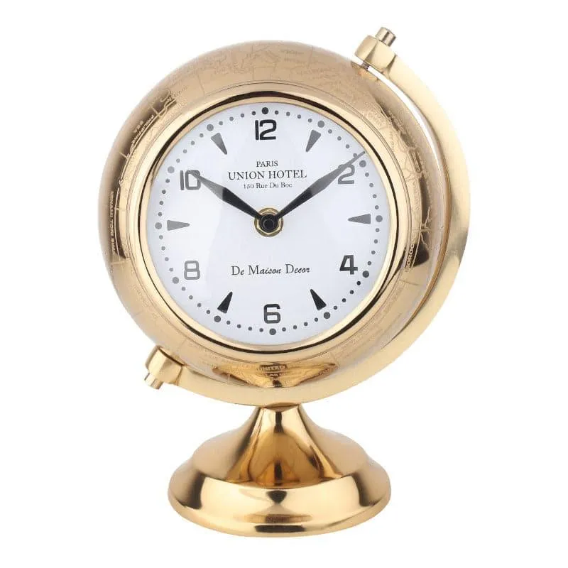 Globish Table Clock