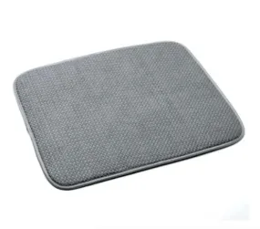 Grey Dish Drying Mat 16x18