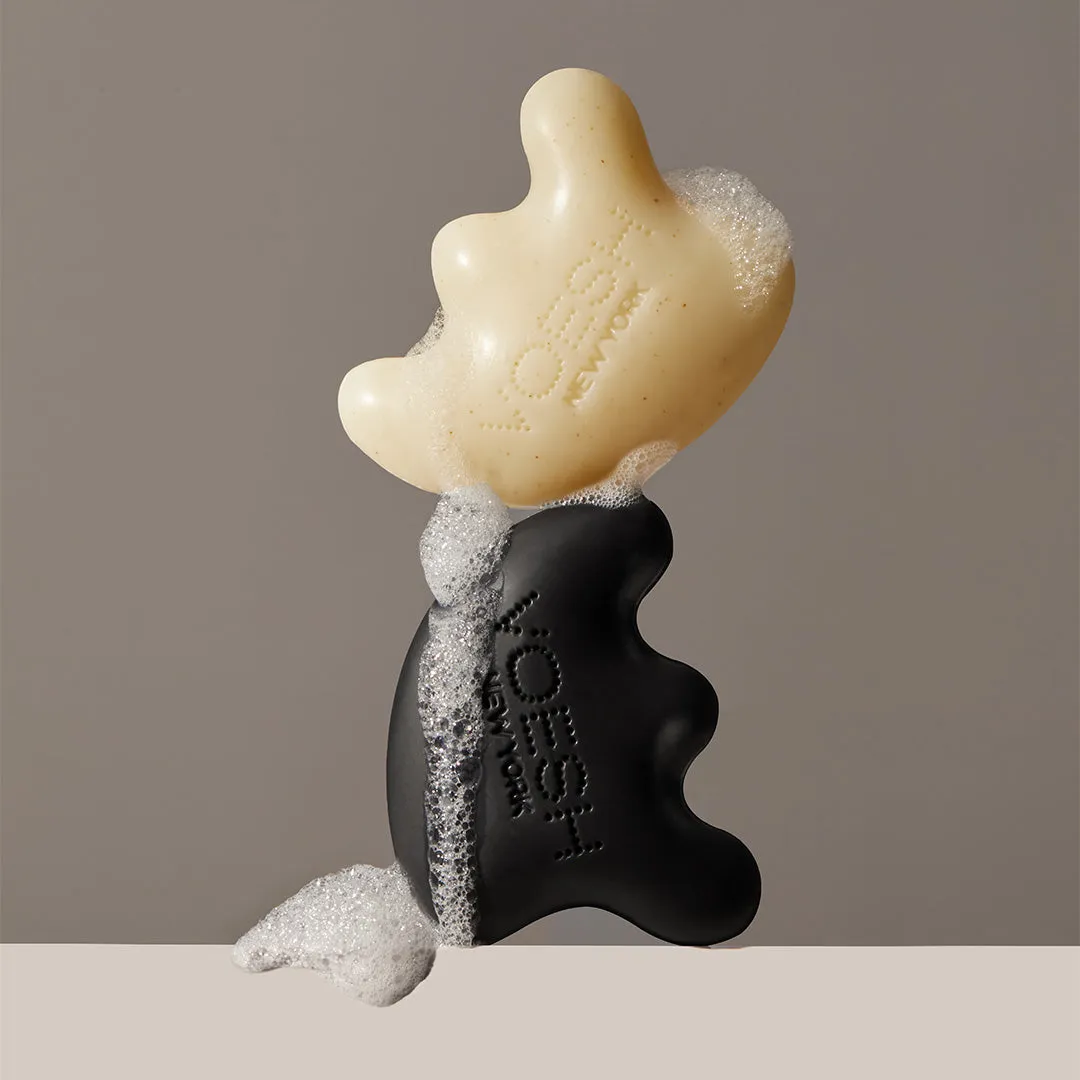 Gua Sha Bar Duo (with 2 free loofah dishes)