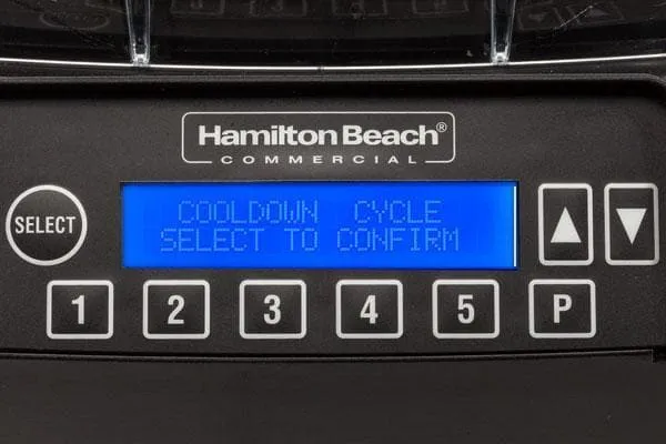 Hamilton Beach HBH750 The Eclipse Commercial Blender with Programmable Controls & Sound Enclosure – 48 Oz/1.4L Capacity, 3 HP