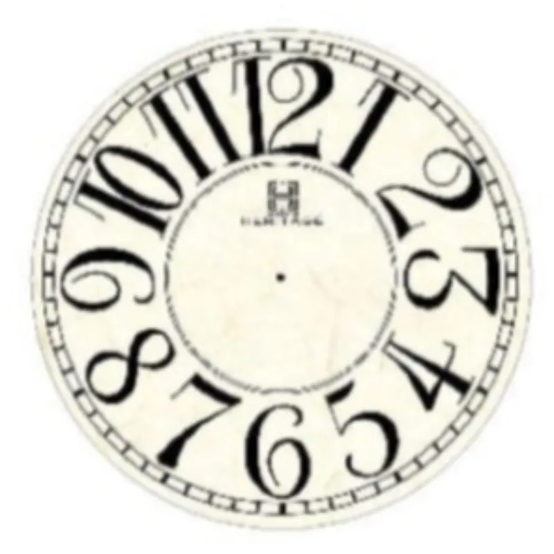 Heritage Ocean Wall Clock Creme