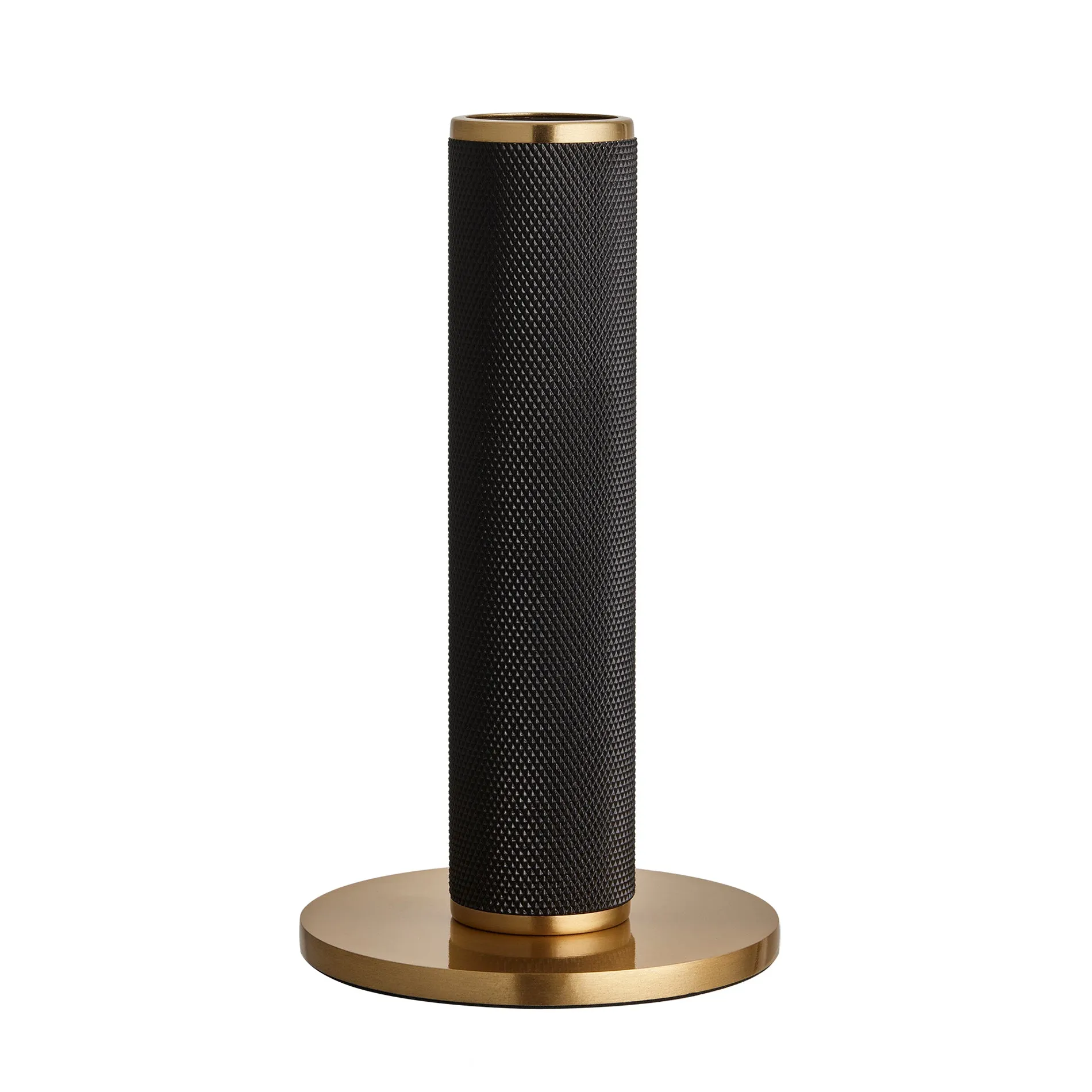 Knurled Edison Table Lamp - Black