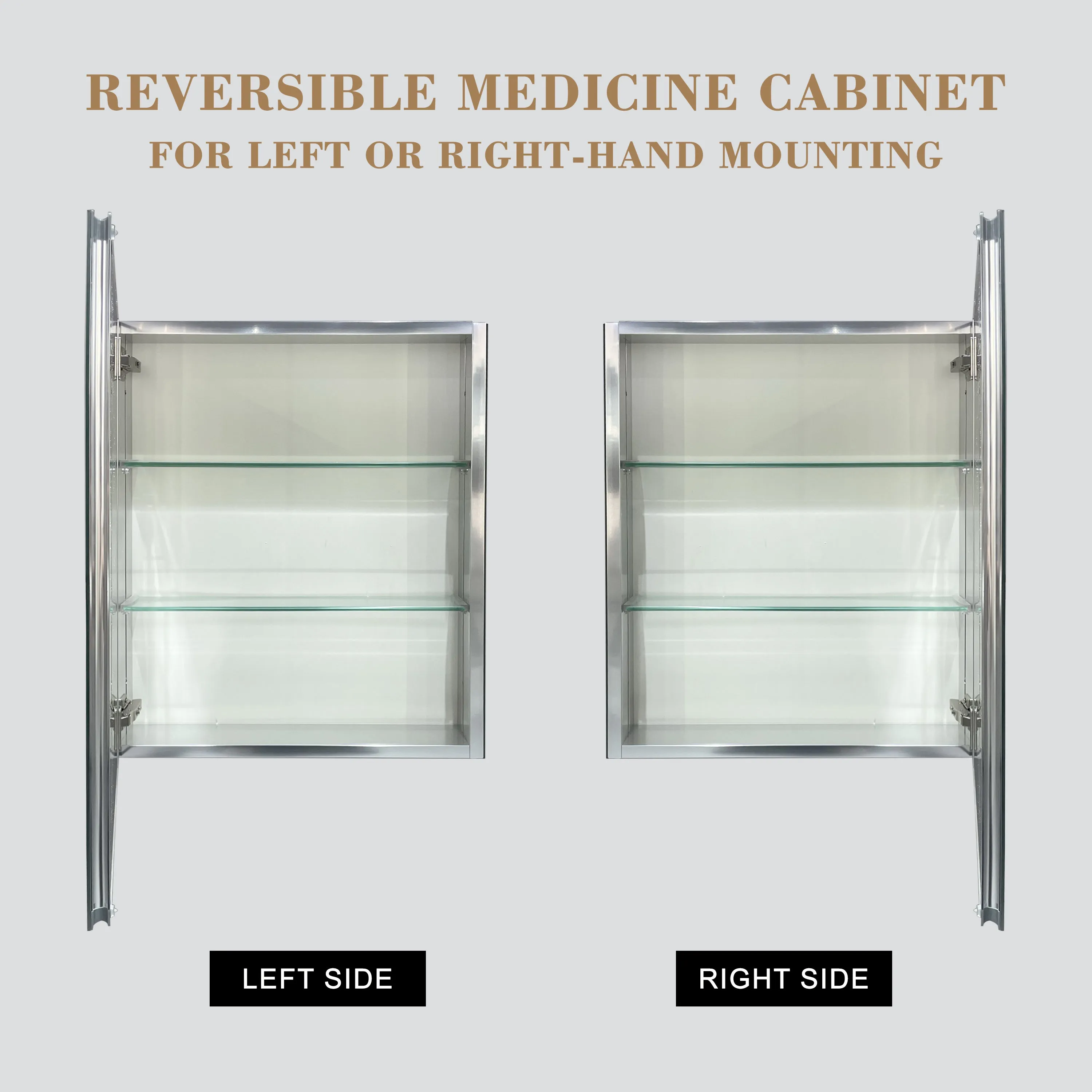 Maximizer Medicine Cabinet with Mirror  bathroom