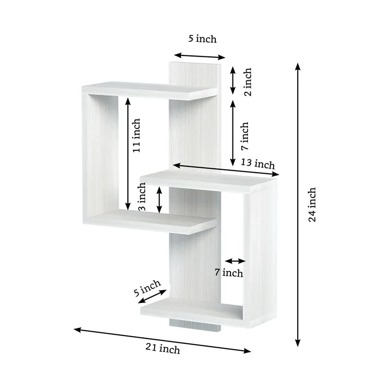 Midwa Wall Shelf - White