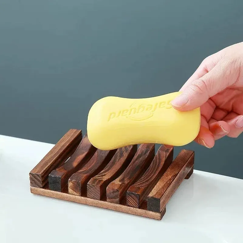 Modern Wooden Soap Dish - Minimalist Bathroom Decor - Handcrafted Soap Tray - Natural Wood Soap Holder