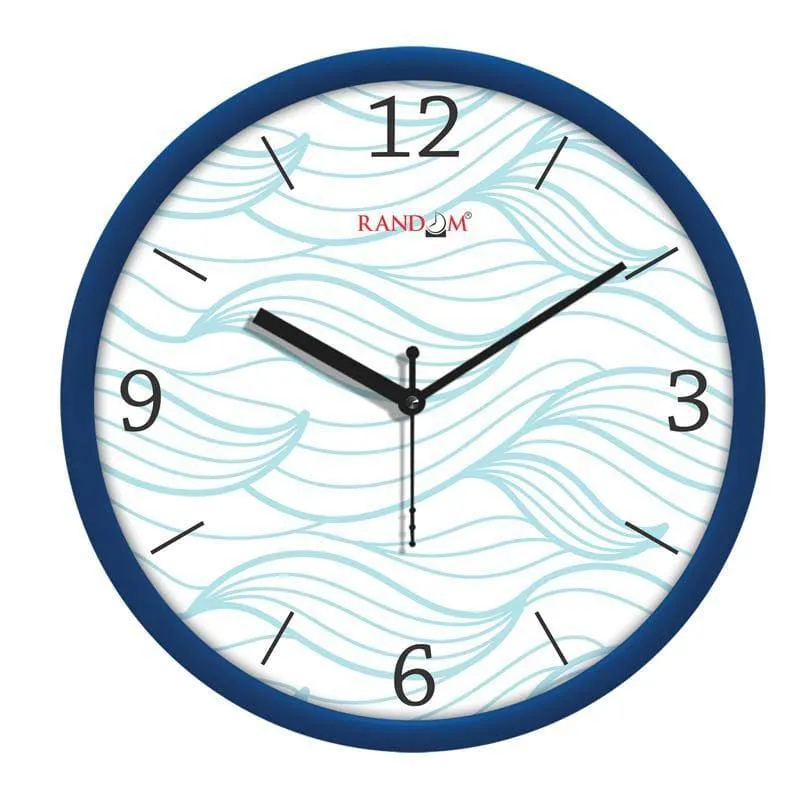 Monday Blue's Wall Clock