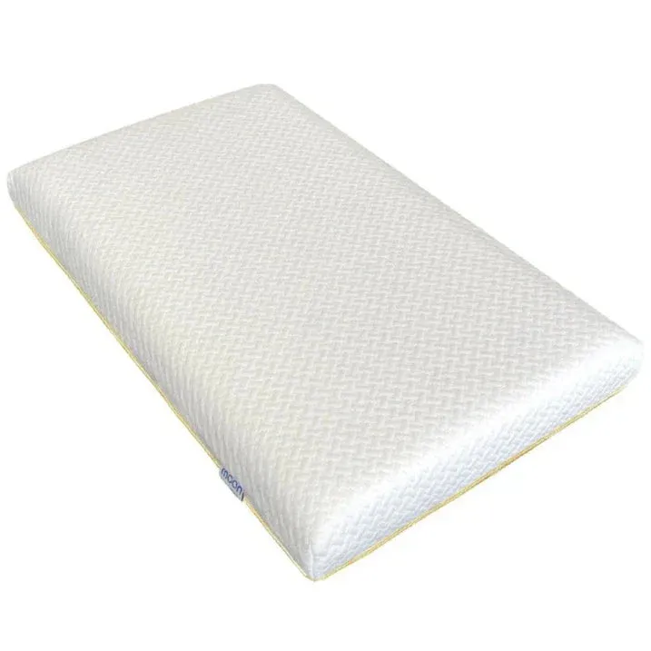 Moon - Organic First Baby Pillow (White)