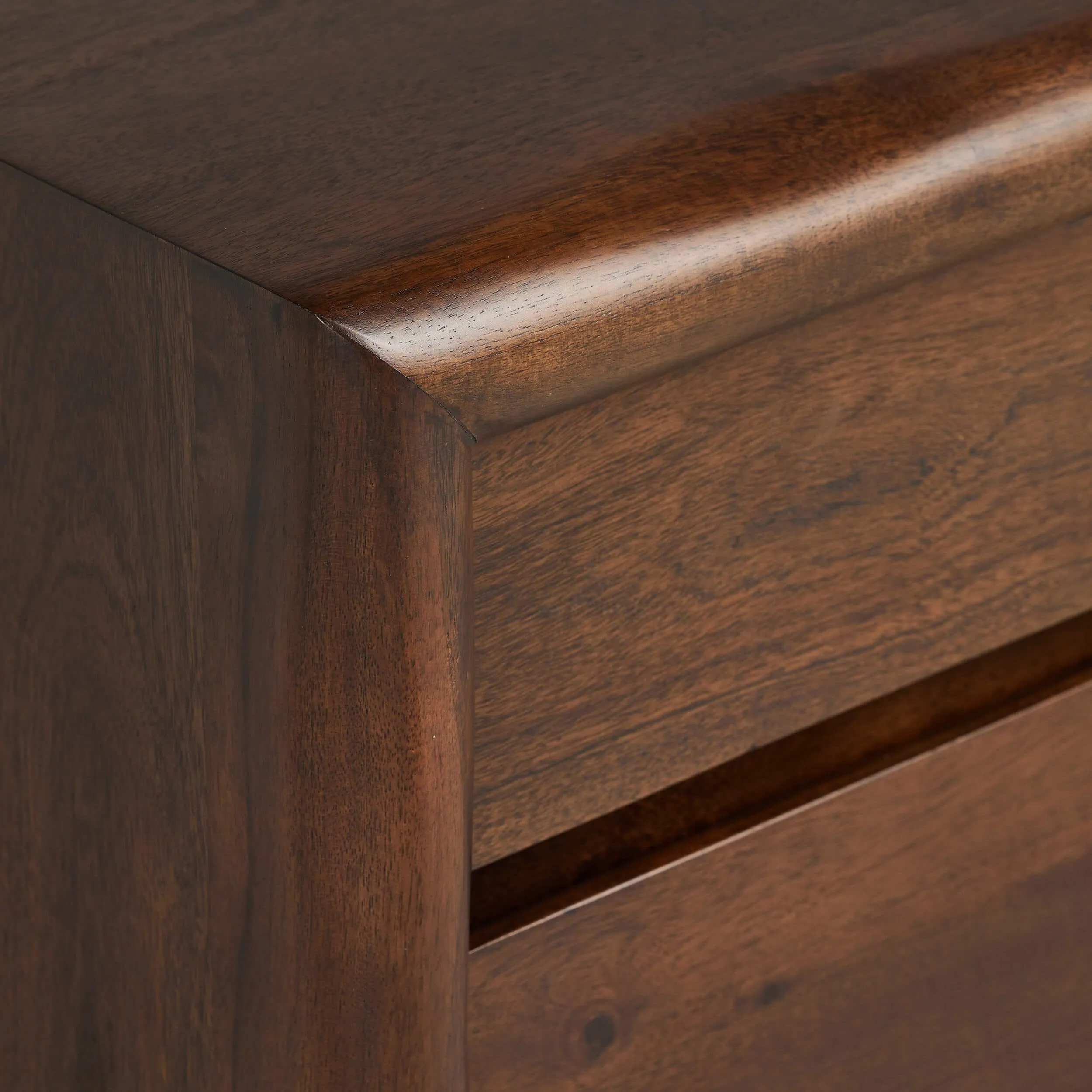 Nigel Nightstand, Rustic Brown