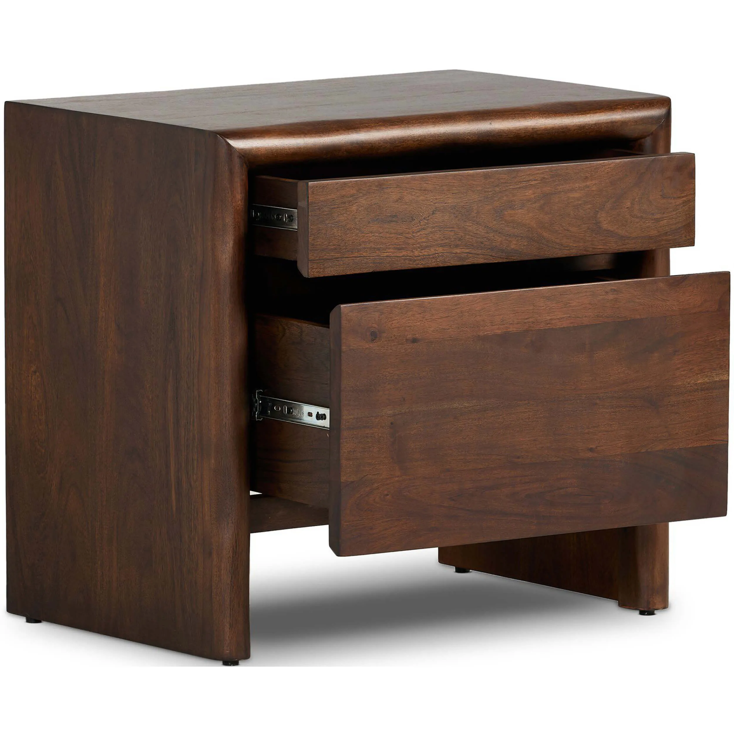 Nigel Nightstand, Rustic Brown