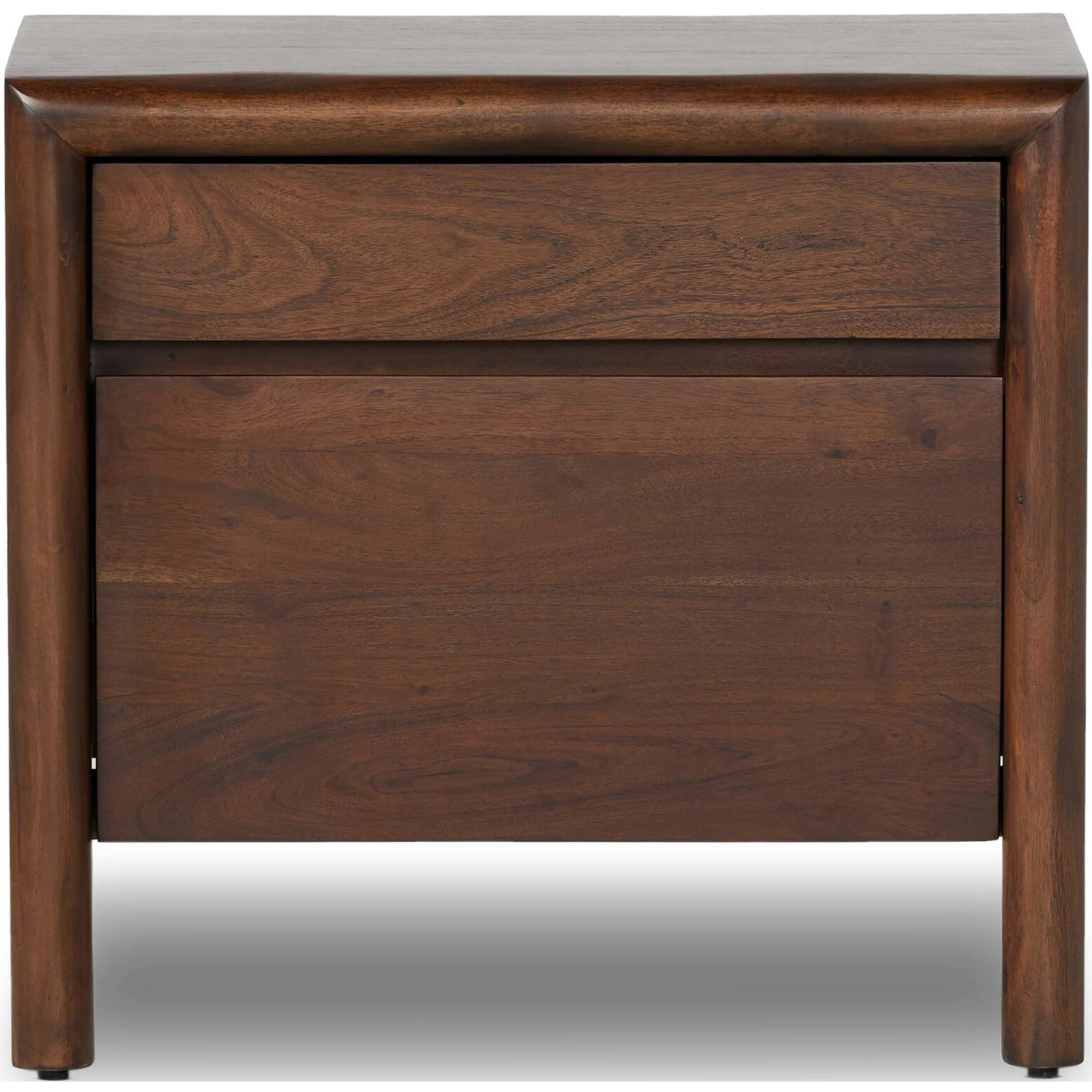 Nigel Nightstand, Rustic Brown