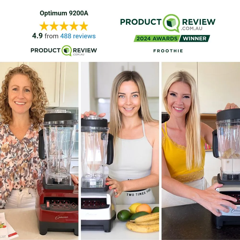 Optimum 9200A 2nd Gen Vs Blendtec Models - Top Blender Comparison Review