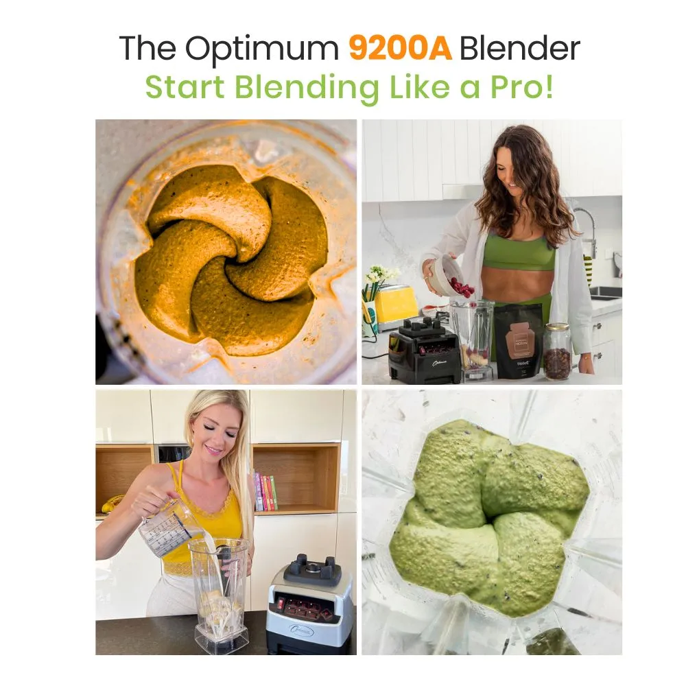 Optimum 9200A 2nd Gen Vs Blendtec Models - Top Blender Comparison Review