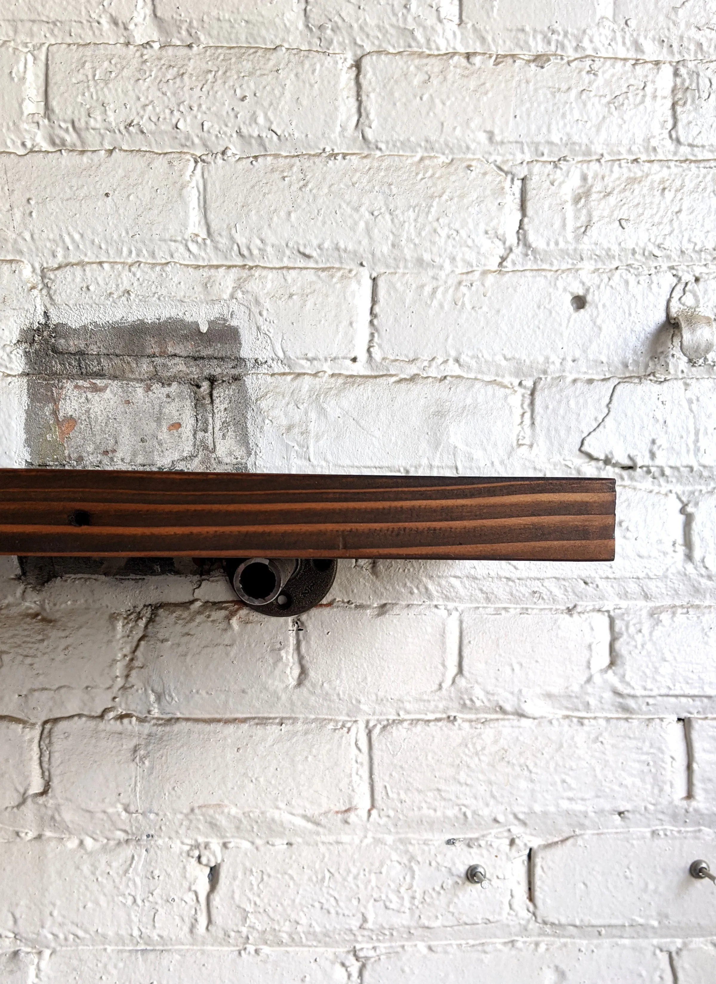 Perfect Brown Reclaimed Wood Shelf