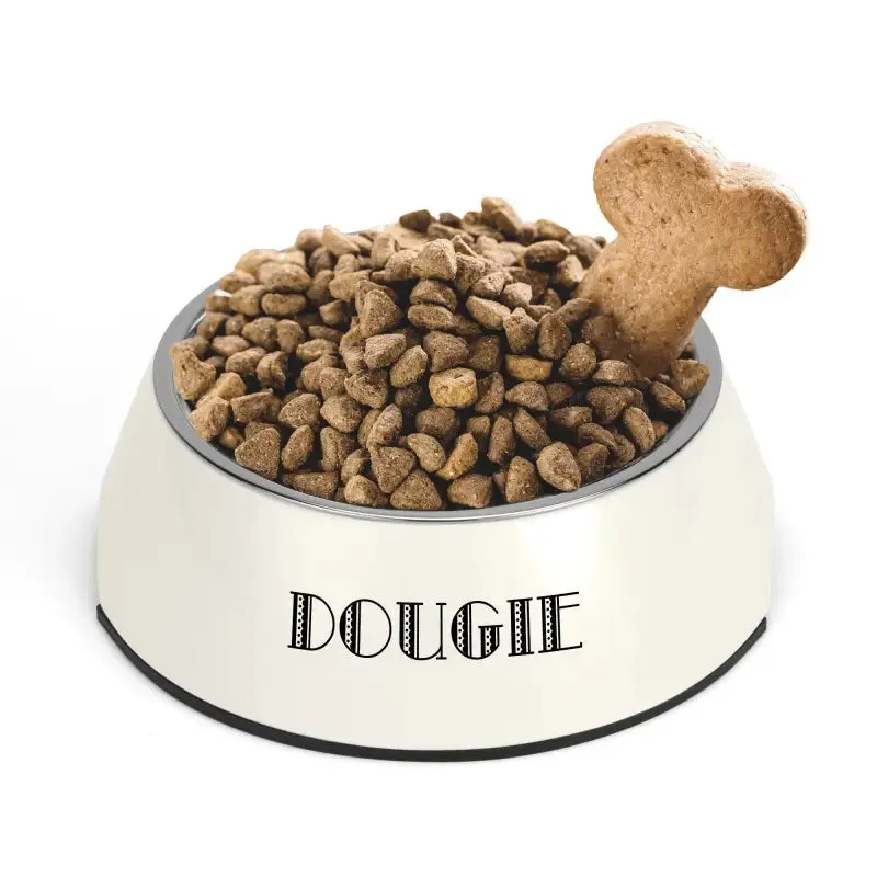 Personalized Pet Food Bowls for Cats and Dogs with Names