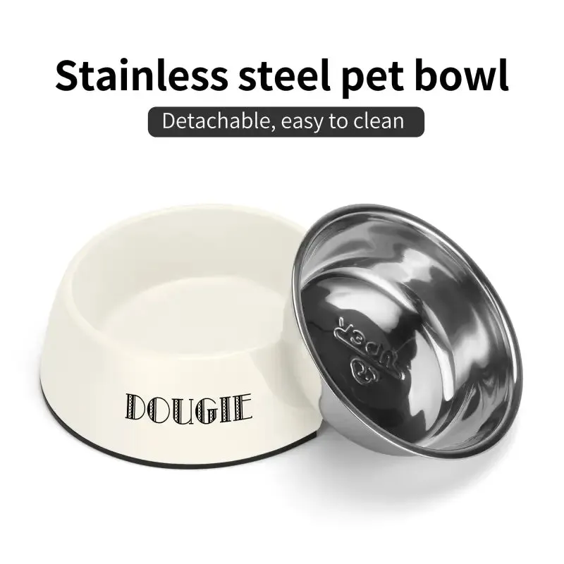 Personalized Pet Food Bowls for Cats and Dogs with Names