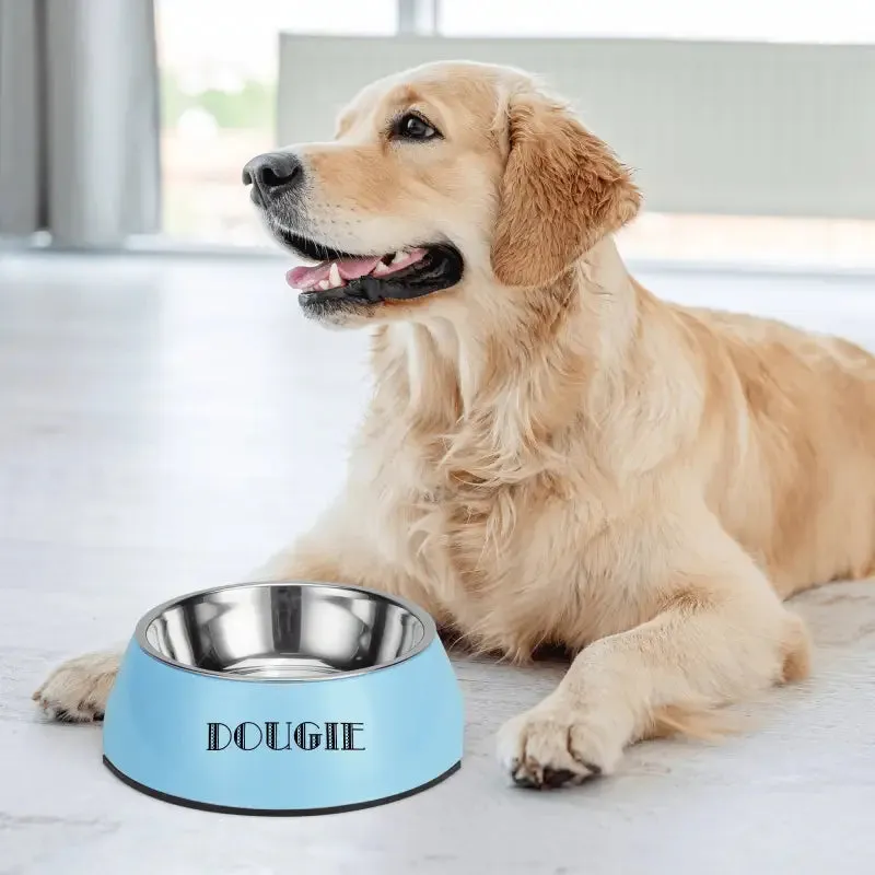 Personalized Pet Food Bowls for Cats and Dogs with Names