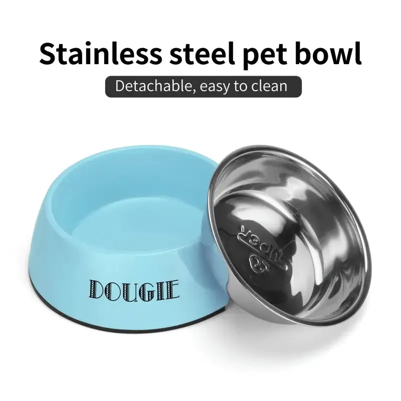 Personalized Pet Food Bowls for Cats and Dogs with Names