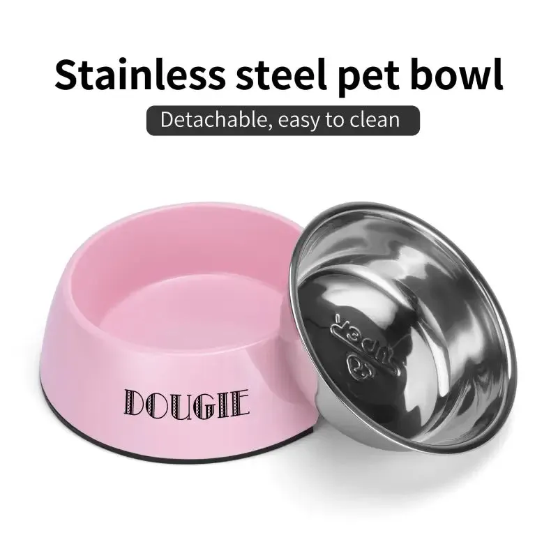 Personalized Pet Food Bowls for Cats and Dogs with Names