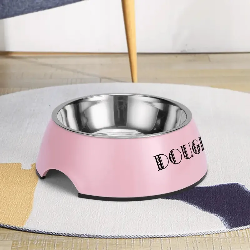 Personalized Pet Food Bowls for Cats and Dogs with Names