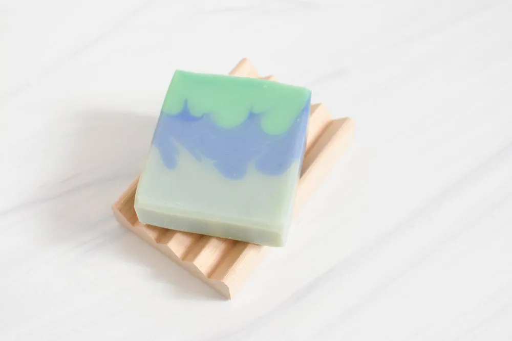 Poplar or Beech Wood Soap Dish