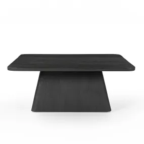 SLENDER Black Wood Coffee Table