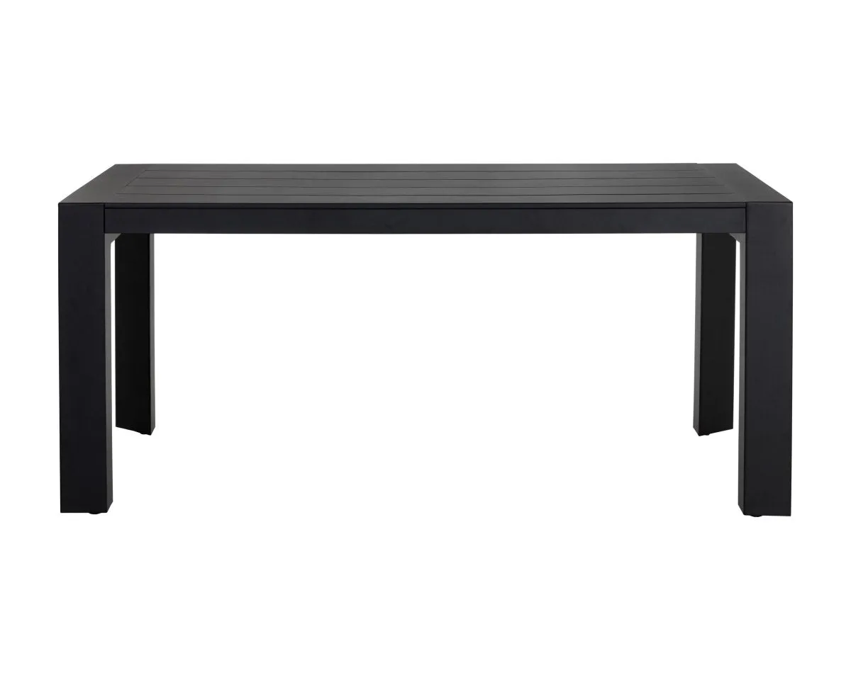 Sunpan Merano Dining Table - Black - 70"
