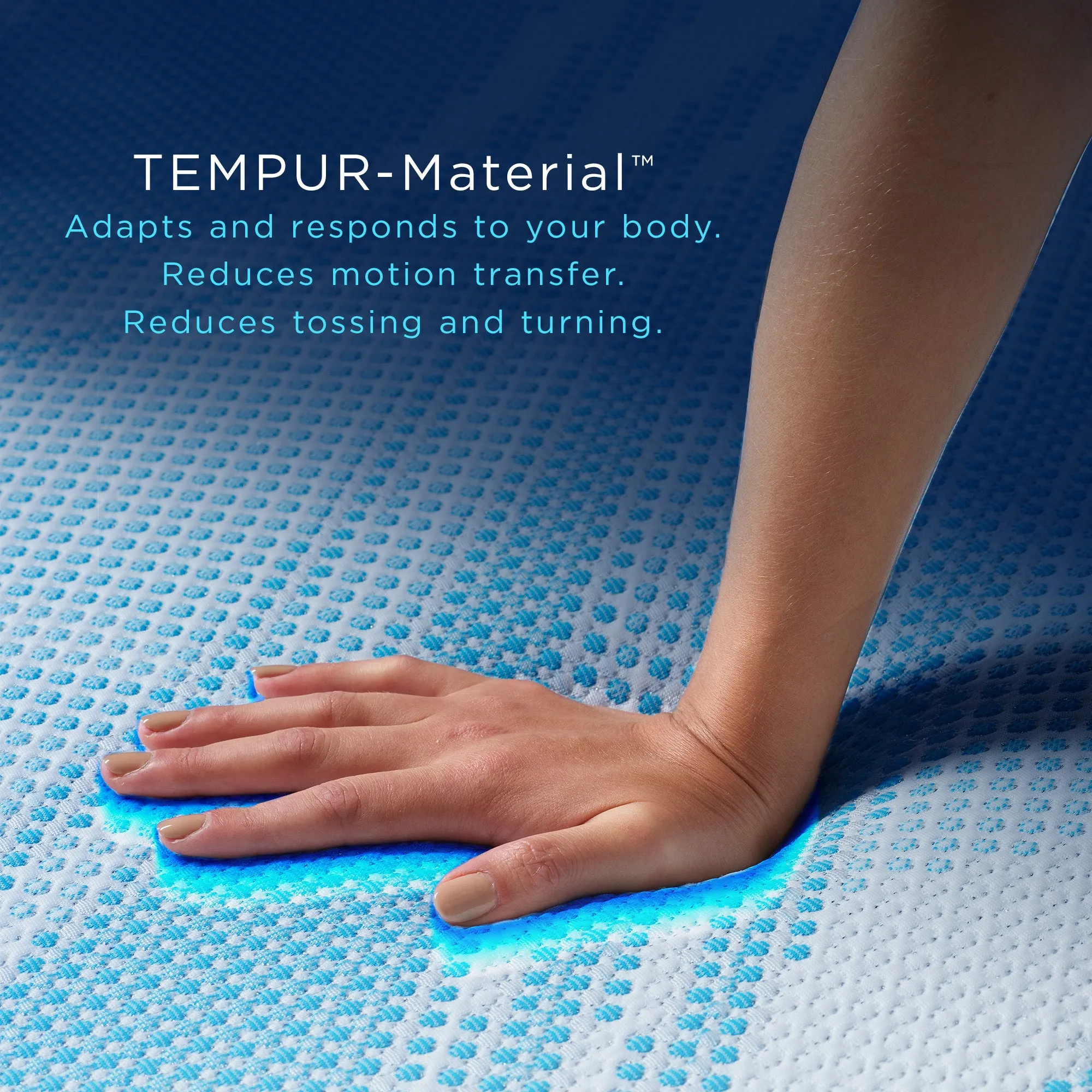 TEMPUR-PRObreeze®° 12" Medium Hybrid Mattress