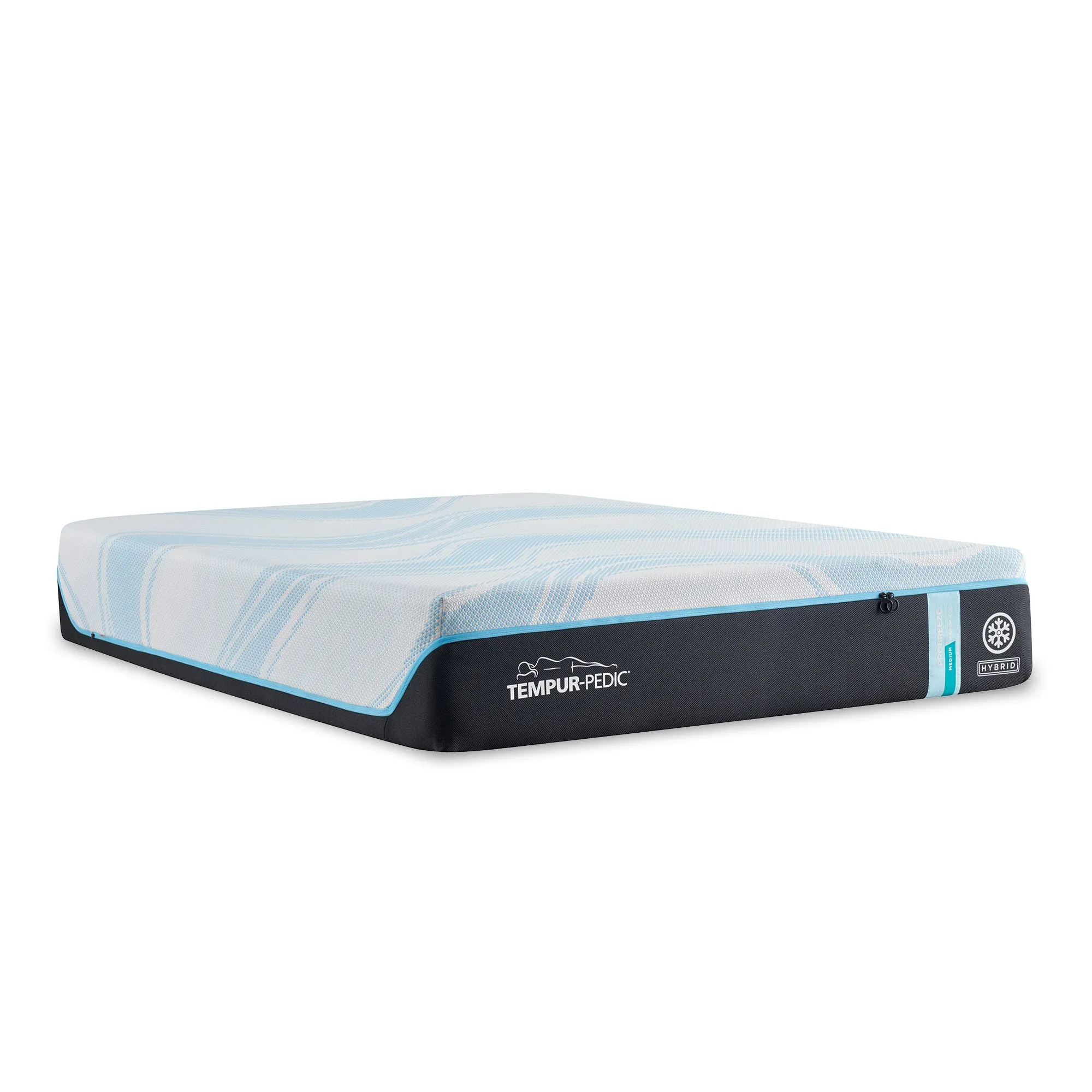 TEMPUR-PRObreeze®° 12" Medium Hybrid Mattress