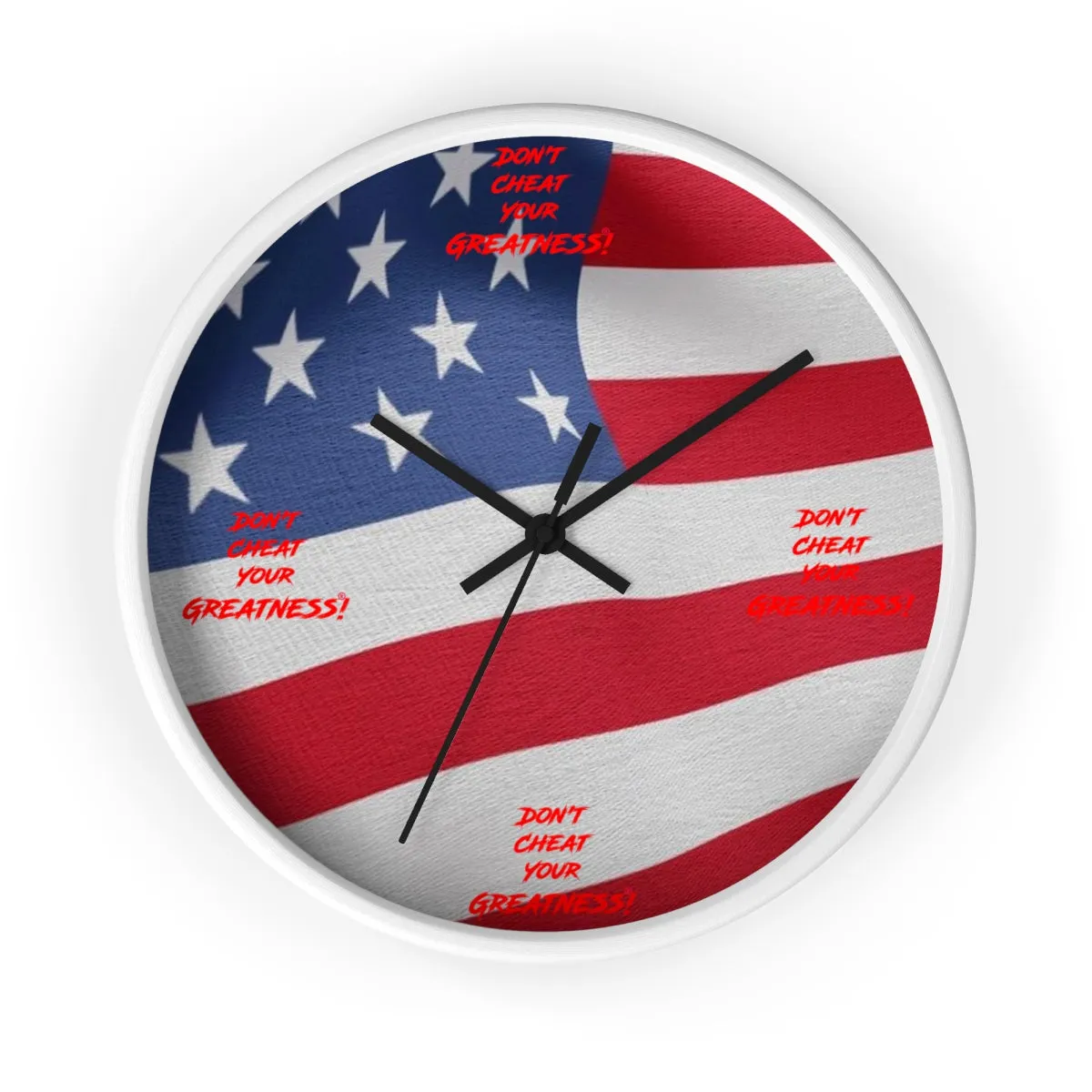 USA Wall clock